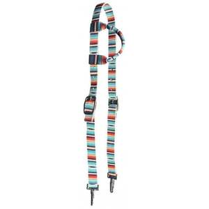 <span class=keywords><strong>Testiera</strong></span> per Cavallo in Nylon con Stampa Teal, Regolabile, per Equitazione, Produttore di Attrezzature Equestri - Product Image 2