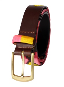 Elegante Cinturón de Polo Tradicional Hecho a Mano con Cuero Genuino y Hebilla de Aleación, Estilo Occidental que Ofrece Resistencia, Estilo y Comodidad Superiores - Product Image 3
