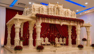 Mandap de style Grand Temple pour les mariages sud-indiens et hindoues, Kalyana Mandapam exclusif de style temple pour les mariages tamils - Product Image 2