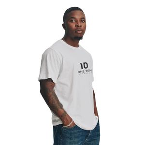 Men's Jersey Cotton T-Shirt O-Neck Short Sleeve Oversized Fit Custom Colors Sizes Front Logo Heat-Transfer <b>Printed</b> Anti-Pilling - Product Image 3