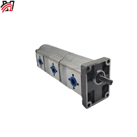 Usine de pompes à engrenages Zhengquan CBN-F308/308/308 en stock pompe de transfert d'huile hydraulique haute pression à cannelure/arbre plat/court