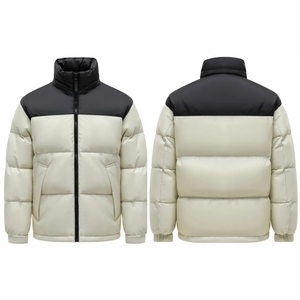 Blouson matelassé unisexe à capuche, coupe standard, imperméable et coupe-vent, pour le printemps, idéal pour les activités de plein air et le quotidien, avec broderie - Product Image 4