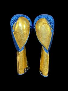 Guantes de Boxeo al por Mayor No Boxing No Life, Color Azul Metálico, Cuero Vacuno Genuino, Guantes de Entrenamiento Profesionales para Adultos, Personalizados - Product Image 5