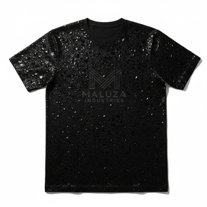 Camiseta de Algodón Orgánico Sostenible con Pedrería, Diseño Personalizado, Ecológica, con Estampado de Diamantes Brillantes, Proveedor de Camisetas de China - Product Image 1