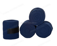Ensemble de 4 bandages de jambes pour chevaux de polo de la marque PRIMA, en polyester respirant, équipement équestre de haute qualité, bandages d'équitation personnalisables