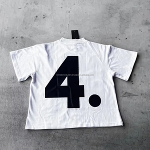 เสื้อยืดผู้ชายพิมพ์ลายผ้าฝ้าย/ไผ่/ไฟเบอร์เปล่าสำหรับผู้ชายเสื้อยืดพิมพ์ลาย100% โลโก้แบรนด์ของคุณแบบเรียบง่าย - Product Image 4