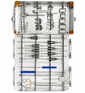 Ensemble d'instruments chirurgicaux en acier inoxydable de qualité supérieure Basic Valve XS avec boîte de rangement en aluminium, certifié CE ISO par Tegra - Product Image 3