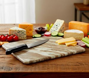 หินในยุคพรีเมี่ยมคุณภาพสูงเขียงสี่เหลี่ยมน้ำหนักเบาทนทานทำความสะอาดง่ายเครื่องล้างจานปลอดภัยสำหรับใช้ในบ้านครัว - Product Image 2