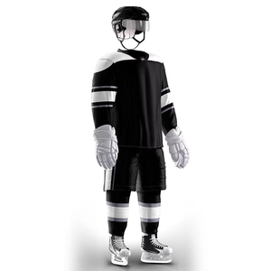 Tenue d'équipe personnalisée pour hockey sur glace, uniforme de compétition haut de gamme, uniforme de hockey sur glace léger et athlétique pour équipe. - Product Image 4