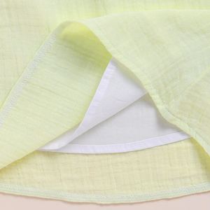 Organic Pistachio Muslin Frill Top <b>Set</b> Premium Quality <b>Baby</b> Clothing Cream-colored Premium Organic Muslin Frill Top <b>Set</b> - Product Image 4