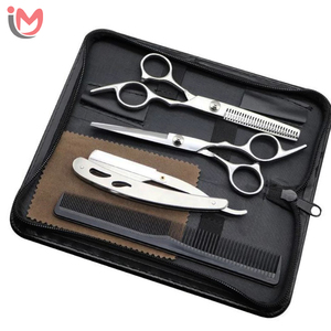 Fournisseur professionnel de ciseaux de coiffure, ciseaux à cheveux de 6 pouces, kit de ciseaux pour salon, ciseaux de coiffure et de barbier de bonne qualité, OEM - Product Image 1