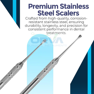 เครื่องมือผ่าตัดกระดูกคุณภาพสูงชนิดยกกระดูกแบบ Cobb Periosteal Raspatory สำหรับการผ่าตัดกระดูกและทันตกรรม - Product Image 3