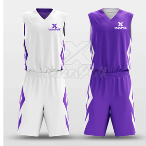 Uniforme de Baloncesto Reversible de Diseño Premium, Hecho con 100% Poliéster de Secado Rápido y Transpirable, que Garantiza Comodidad y Larga Duración - Product Image 3