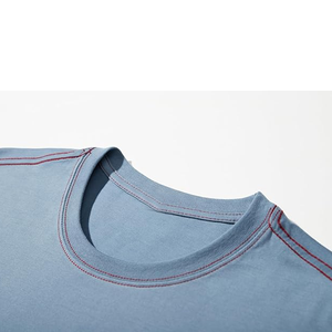 Plus Size Heavy Weight Short Sleeve <b>Striped</b> Streetwear Oversized Cotton <b>Shirt</b> <b>For</b> Boys Pakistan Made <b>Men's</b> <b>T</b> <b>Shirt</b> - Product Image 3