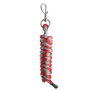 Cuerda de Nylon Trenzada Personalizada en Color Verde Azulado y Blanco con Gancho Metálico para Caballos - Product Image 3