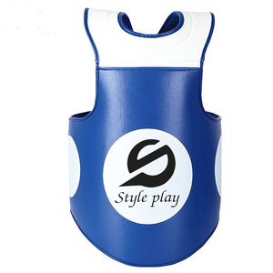 Protector de Pecho de Cuero Genuino de Alta Calidad para Boxeo, Kickboxing, Artes Marciales, Muay Thai y Entrenamiento de MMA - Product Image 1