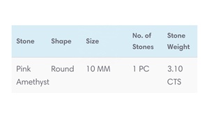 Hechos a mano de alta calidad. Colgantes de Plata de Ley 925 Amatista natural con chapado en rodio Encantos de piedra natal fina para mujer - Product Image 3