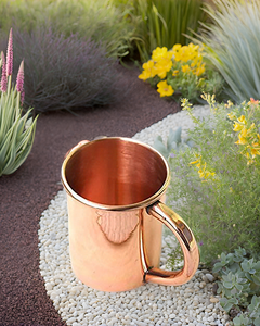 Copper Moscow Mule Shots <b>Mug</b> Copper Handle Capacity 4 Ounce Solid Copper Classic Moscow Mule Shot <b>Mugs</b>. - Product Image 4