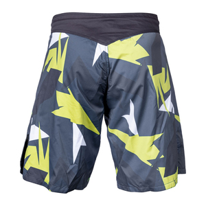 Shorts de combat MMA de haute qualité, couleur bleue, en polyester à séchage rapide, pour hommes adultes, shorts de kickboxing MMA avec ceinture à velcro - Product Image 3