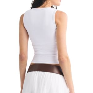 Camiseta Deportiva Transpirable Personalizada al por Mayor para Mujer con Logotipo, Chaleco de Fitness de Verano, Ropa Deportiva OEM ODM - Product Image 2