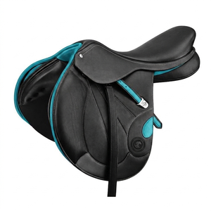 Selle de cheval western miniature/shetland en cuir PU nickelé de qualité supérieure FHS, pour enfants, fabriquée en Inde - Product Image 4