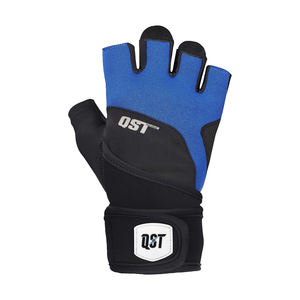 Leather Half Finger <b>Weight</b> Lifting Gloves Breathable Windproof Waterproof Anti-Slip Adjustable Wrist Strap <b>Gym</b> Sports Outdoor - Product Image 2