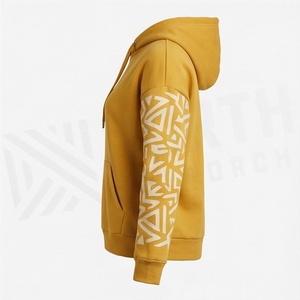 100 Cotton Quickdry Women Hoodie Pullover Style <b>Drop</b> Shoulder Oversized Design Breathable Collar Customized Logo Tops - Product Image 3