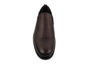 Mocasines Casuales de Negocios para Hombre, Color Marrón, Sintéticos, Ligeros, Sin Cordones, Punta Redonda, Suela de Goma, para Todas las Temporadas, Diseño Liso, Transpirables - Product Image 5