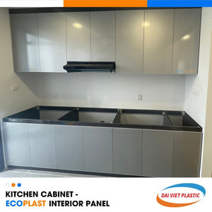 N ° 1 Usine de fabrication du Vietnam Armoires de cuisine de style minimalisme Panneau intérieur en PVC - Product Image 4