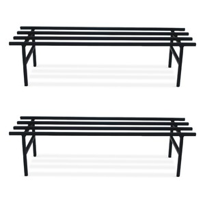Heavy Duty Rectangle Ladder <b>Shelf</b> Modern Asian Design Pre-Assembled for <b>Desktop</b> & Outdoor/Indoor Use Eco-Friendly - Product Image 1