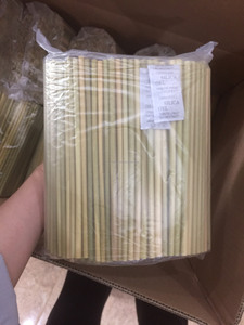 Pailles à boire en herbe en gros pour les cafés et les bars, accessoires écologiques, boîte de pailles en herbe, emballage personnalisé en vrac - Product Image 5