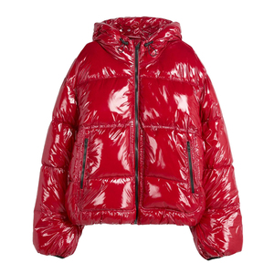 Men's Hooded Puffer <b>Jacket</b> Winter Warm Asymmetrical Zipper Quilted Down Coat <b>Waterproof</b> Lightweight Outerwear - Product Image 5