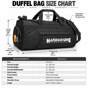 Newly Arrived Durable Casual Sports Gym Duffel <b>Bag</b> <b>with</b> <b>Shoe</b> <b>Compartment</b> Waterproof 30-40L Travel <b>Weekender</b> High Quality - Product Image 6