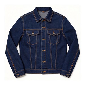 Chaqueta de Mezclilla de Invierno para Hombre, Cierre de Botón, Estilo Casual, Impermeable, Ecológica, Transpirable, Gruesa, Diseñada para Streetwear y Fin de Semana - Product Image 6