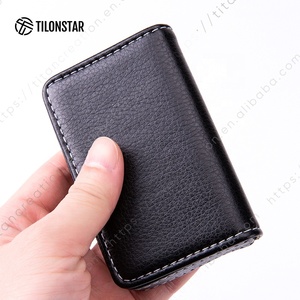 TILONSTAR TNC102 Boîte à cartes de visite en cuir Étui porte-cartes de crédit - Product Image 3