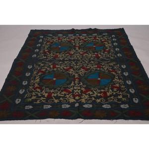 ผ้าห่มควิลท์คันธาซูซานีทำมือ เป็นมิตรกับสิ่งแวดล้อม ซักได้ ลายดอกไม้ปักสไตล์โบโฮอินเดีย ผ้าคลุมเตียง ผ้าห่ม - Product Image 3