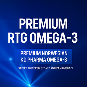 น้ำมันปลา rtg Omega 3 60แคปซูลพร้อมการดูดซึมสูงและสารต้านอนุมูลอิสระธรรมชาติบริสุทธิ์สำหรับผู้ใหญ่ - Product Image 6