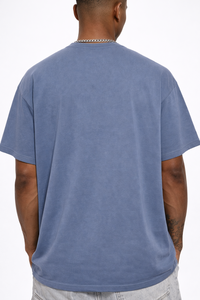 Camiseta Oversize de Algodón para Hombre con Estampado Gráfico Minimalista, Estilo Urbano Casual, Ajuste Holgado, Camiseta de Verano al por Mayor - Product Image 5