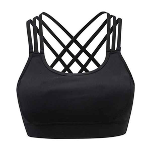 Soutien-gorge de sport grande taille sans coutures, réversible, écologique, à maintien élevé, personnalisé pour le fitness, le yoga et la gym, avec fermeture éclair plate intégrée - Product Image 3