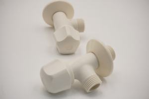 Válvula de Bloqueo en T de POM Blanca para Baño, Diseño Moderno y Ecológico con Logotipo OEM - Product Image 4