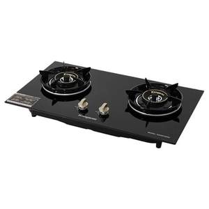 Estufa de gas moderna con cuerpo de vidrio y encendido magnético, fabricada en Vietnam, de doble quemador, para encimera de cocina. - Product Image 2