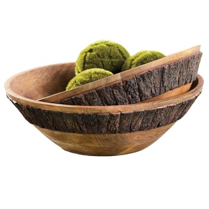 Bol en coquille de noix de coco naturelle Cuillère en bois Fourchette Ensembles Bol de noix de coco écologique gravé à la main biologique à vendre - Product Image 1