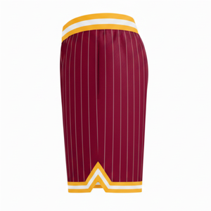 Shorts de basketball confortables pour hommes adultes, 100 % polyester, séchage rapide, respirants, haute qualité, couleurs et logo personnalisables pour la vente en ligne - Product Image 4