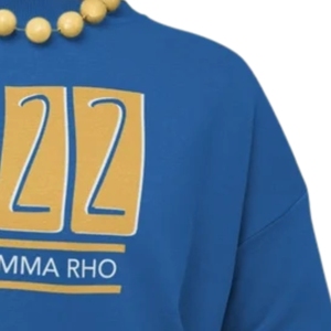 Pull personnalisé Sigma Gamma Rho 1922 unisexe, col rond, tricot doux, décontracté, vêtements universitaires SGRho, personnalisable - Product Image 2