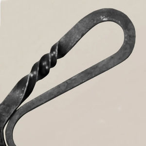 Couteau de cuisine Burraq fait main, DIY, OEM, antique, médiéval, en acier au carbone forgé, lame non réglable, épaisseur personnalisée - Product Image 3