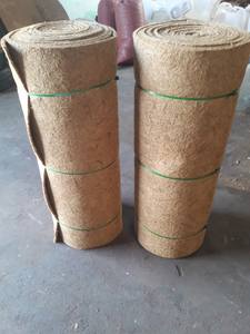 Organic <b>Coir</b> <b>Mats</b> & <b>Rolls</b> for Erosion Control - Wholesale Supplier - Ms. Elite - Product Image 1