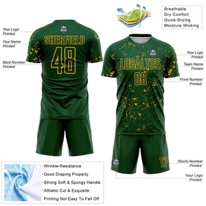 Nuevo Uniforme de Fútbol Cómodo para Hombre, Color y Talla Personalizables, Uniforme de Fútbol Transpirable - Product Image 6