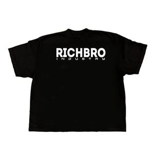 เสื้อยืดชายทรงโอเวอร์ไซส์แบบลำลองเสื้อยืดผ้าฝ้ายสะพายไหล่ปล่อยว่าง - Product Image 6