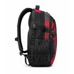 Durable Casual Unisex Nylon School <b>Backpack</b> Padded Adjustable <b>Straps</b> Lightweight Design 30-40L Capacity Eco-Friendly Daily Use - Product Image 5