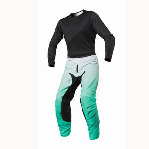 Ensemble de combinaison de moto en cuir, veste et pantalon, dernière conception, respirant, unisexe, taille personnalisée, pour adultes, adapté à la pluie - Product Image 2